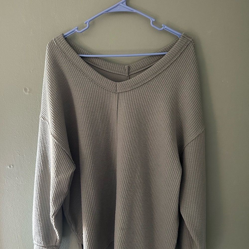 Olive Green Women's Sweater